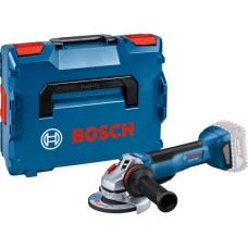 Bosch Akku-Winkelschleifer GWS 18V-10 P Professional solo, Ø 125mm(blau/schwarz, ohne Akku und Ladegerät, in L-BOXX)