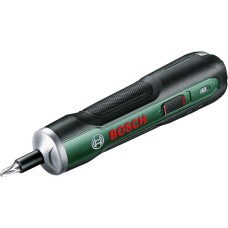 Bosch Akkuschrauber PushDrive 3,6Volt(grün, mit 10-teiligem Schrauberbit-Set)