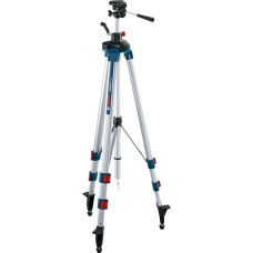 Bosch Baustativ BT250 Professional, Stative und Stativzubehör(silber/blau, 1/4"-Stativgewinde)