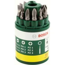 Bosch Bit-Set, 10-teilig, Bit-Satz(grün)