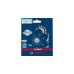 Bosch Diamant-Topfscheibe Expert for Concrete, Ø 125mm, Schleifscheibe(Bohrung 22,23mm, für Beton- und Winkelschleifer)