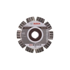 Bosch Diamanttrennscheibe Best for Abrasive, Ø 125mm(Bohrung 22,23mm)