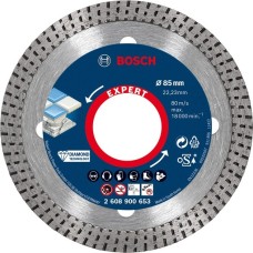 Bosch Diamanttrennscheibe Expert HardCeramic, Ø 85mm(Bohrung 22,23mm)