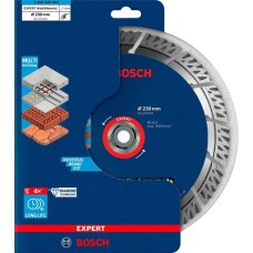 Bosch Diamanttrennscheibe Expert MultiMaterial, Ø 230mm(Bohrung 22,23mm)