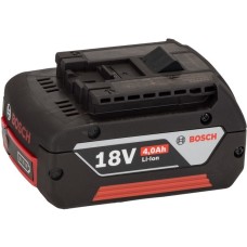 Bosch Einschub-Akkupack 18V 4 Ah Li-Ion(schwarz/rot)