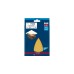 Bosch Expert C470 Schleifblatt, 100 x 150mm, K320(10 Stück, für Multischleifer)