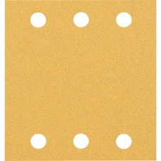 Bosch Expert C470 Schleifblatt, 115 x 107mm, K80(10 Stück, für Schwingschleifer)