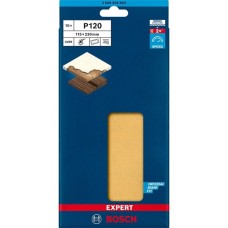 Bosch Expert C470 Schleifblatt, 115 x 230mm, K120(10 Stück, für Schwingschleifer)