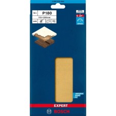 Bosch Expert C470 Schleifblatt, 115 x 230mm, K180(10 Stück, für Schwingschleifer)