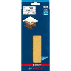 Bosch Expert C470 Schleifblatt, 93 x 230mm, K80(10 Stück, für Schwingschleifer)