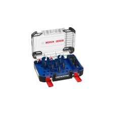 Bosch Expert Lochsägen-Set 'Construction Material', Ø 20-64mm, 10-teilig(mit Power Change Plus Adapter, Koffer)
