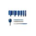 Bosch Expert Lochsägen-Set 'Construction Material', Ø 20-64mm, 10-teilig(mit Power Change Plus Adapter, Koffer)