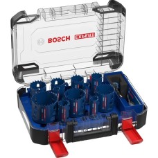 Bosch Expert Lochsägen-Set 'ToughMaterial', Ø 20-76mm, 14-teilig(mit Power Change Plus Adapter, Koffer)