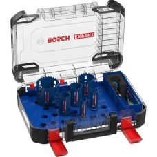 Bosch Expert Lochsägen-Set 'ToughMaterial', Ø 22-68mm, 9-teilig(mit Power Change Plus Adapter, Koffer)