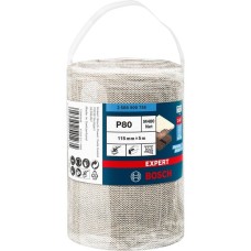 Bosch Expert M480 Netzschleifrolle 115mm, K80, Schleifblatt(5 Meter Rolle, auch zum Handschleifen)