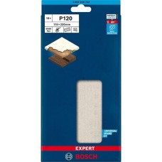 Bosch Expert M480 Netzstruktur-Schleifblatt 115 x 230mm, K120(10 Stück, für Schwingschleifer)