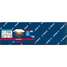 Bosch Expert M480 Netzstruktur-Schleifblatt 115 x 230mm, K120(50 Stück, für Schwingschleifer)