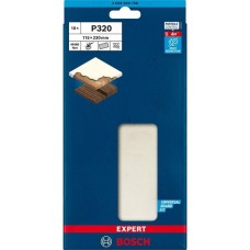 Bosch Expert M480 Netzstruktur-Schleifblatt 115 x 230mm, K320(10 Stück, für Schwingschleifer)
