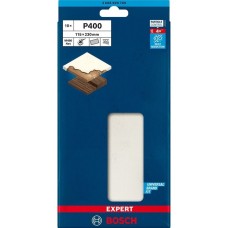 Bosch Expert M480 Netzstruktur-Schleifblatt 115 x 230mm, K400(10 Stück, für Schwingschleifer)