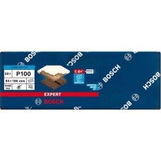 Bosch Expert M480 Netzstruktur-Schleifblatt 93 x 186mm, K100(50 Stück, für Schwingschleifer)