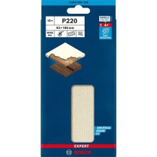 Bosch Expert M480 Netzstruktur-Schleifblatt 93 x 186mm, K220(10 Stück, für Schwingschleifer)