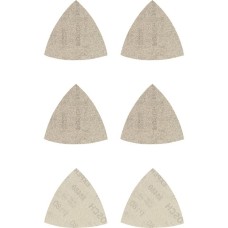 Bosch Expert M480 Netzstruktur-Schleifblatt-Set 93mm, K80 / 120 / 180(6-teilig, für Deltaschleifer)