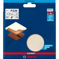 Bosch Expert M480 Netzstruktur-Schleifblatt Ø 125mm, K220(5 Stück, für Exzenterschleifer)