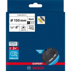 Bosch Expert Multiloch Stützteller, hart, Ø150mm, M8, Schleifteller(schwarz, für Bosch Exzenterschleifer)