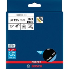 Bosch Expert Multiloch Universalstützteller, hart, Ø125mm, M8+5/16", Schleifteller(schwarz, für Exzenterschleifer)