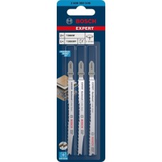 Bosch Expert Stichsägeblatt-Satz 'Hardwood 2-side clean', 3-teilig(2x T 308 BF, 1x T 308 BFP)