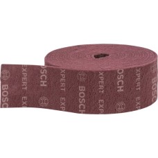 Bosch Expert Vliesrolle N880 Medium A, 115mmx10m, Schleifblatt(rot, 10 Meter Rolle, zum Handschleifen)