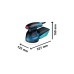 Bosch Exzenterschleifer GEX 125-1 AE Professional(blau/schwarz, Koffer, 250 Watt)