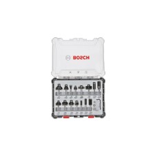 Bosch Fräser-Set, 15-teilig(6mm-Schaft)