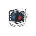 Bosch GPB 18V-5 SC, Baustellenradio(blau/schwarz, UKW, DAB+, Bluetooth)