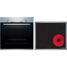 Bosch HBD230CR62, Backofen-Set(edelstahl)