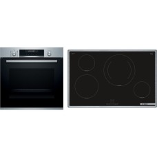 Bosch HBD674CS81, Backofen-Set(edelstahl)