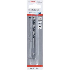 Bosch HSS-Spiralbohrer PointTeQ Hex, Ø 6,5mm(Arbeitslänge 63mm)