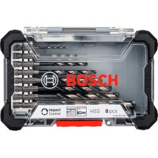 Bosch HSS-Spiralbohrer-Satz Impact Control, 8-teilig