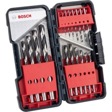 Bosch HSS-Spiralbohrer-Satz PointTeQ, 135°, 18-teilig(in ToughBox)