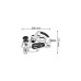 Bosch Hobel GHO 40-82 C Professional, Elektrohobel(blau/schwarz, Handwerkerkoffer, 850 Watt)