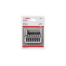 Bosch Impact Control Bit-Set Professional, 1/4", 8-teilig, Bit-Satz(schwarz, mit Bithalter)