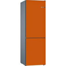 Bosch KVN39IOEA Serie | 4, Kühl-/Gefrierkombination(orange/grau, Vario Style (austauschbare Farbfronten))
