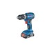 Bosch Kombi-Set Akku-Schlagbohrschrauber GSB 18V-45 + Akku-Bohrhammer GBH 18V-22(blau, 2x Li-Ionen Akku 4,0Ah, Werkzeugtasche)