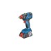 Bosch Kombi-Set GSR 18V-55 + GDX 18V-200 + GBH 18V-22, Werkzeug-Set(blau, 3x Akku ProCORE18V 4,0Ah, Werkzeugtasche)