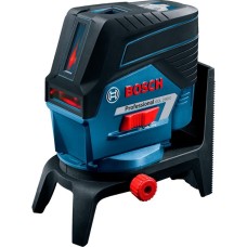 Bosch Kombilaser GCL 2-50 C Professional + RM2 + BT150, Kreuzlinienlaser(blau/schwarz, rote Laserlinien, mit Halterung und Stativ)