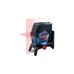 Bosch Kombilaser GCL 2-50 C Professional + RM2 + BT150, Kreuzlinienlaser(blau/schwarz, rote Laserlinien, mit Halterung und Stativ)