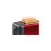 Bosch Kompakt-Toaster DesignLine TAT3P424DE(rot/schwarz, 970 Watt, für 2 Scheiben Toast)