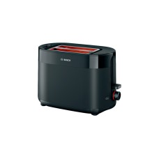 Bosch Kompakt-Toaster MyMoment TAT2M123(schwarz, 950 Watt, für 2 Scheiben Toast)