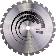 Bosch Kreissägeblatt Construct Wood, Ø 400mm, 28Z(Bohrung 30mm, für Tischkreissägen)