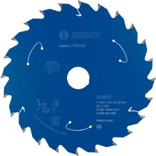 Bosch Kreissägeblatt Expert for Wood, Ø 140mm, 24Z(Bohrung 20mm, für Akku-Handkreissägen)